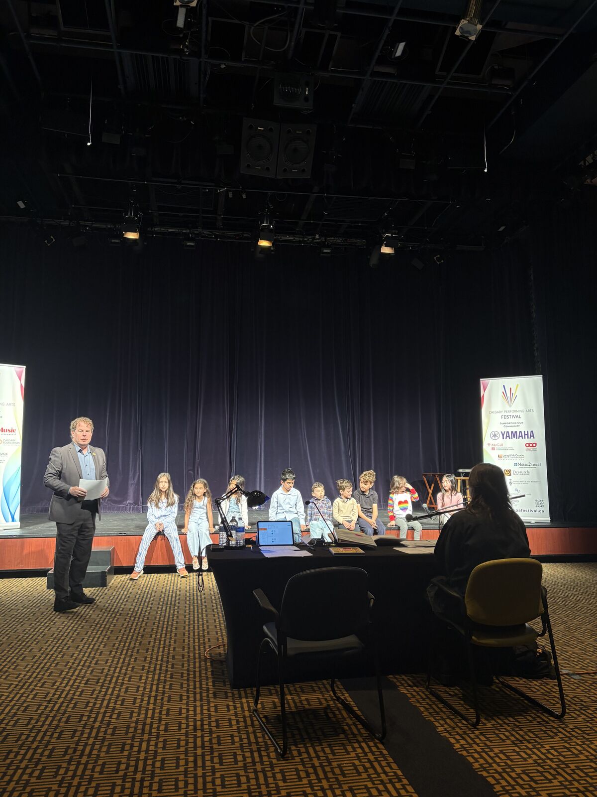 CAPTIVATE Students on Stage at the Calgary Performing Arts Festival 2026